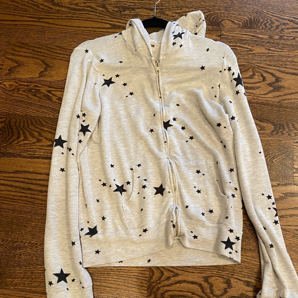Monrow zip up sweatshirt